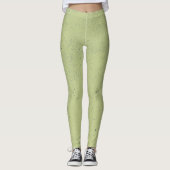 Lime Green Sand Leggings (Voorkant)