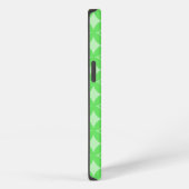 Lime green shippo pattern Case-Mate iPhone case Hoesje (Rechterkant)