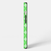 Lime green shippo pattern Case-Mate iPhone case Hoesje (Linkerkant)
