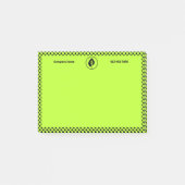 Lime Green Small Business Promotion Swag Post-it® Notes (Voorkant)