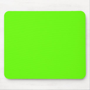 Lime Green Solid Color Minimalist Muismat
