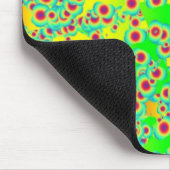 Lime Green Spotted Mousepad Muismat (Hoek)