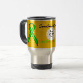 Lime Green Standard Ribbon Tmpl van Kenneth Yoncic Reisbeker (Voorkant links)
