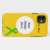 Lime Green Standard Ribbon van Kenneth Yoncich Case-Mate iPhone Case (Achterkant (horizontaal))