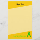 Lime Green Standard Ribbon van Kenneth Yoncich Flyer (Achterkant)