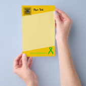 Lime Green Standard Ribbon van Kenneth Yoncich Flyer (Hand)