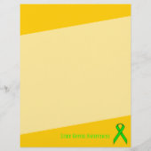 Lime Green Standard Ribbon van Kenneth Yoncich Flyer (Achterkant)