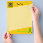 Lime Green Standard Ribbon van Kenneth Yoncich Flyer (Hand)