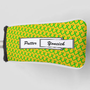 Lime Green Standard Ribbon van Kenneth Yoncich Golfheadcover