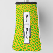 Lime Green Standard Ribbon van Kenneth Yoncich Golfheadcover (Draai 90)