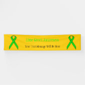Lime Green Standard Ribbon van Kenneth Yoncich Spandoek (Horizontaal)
