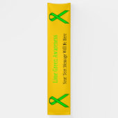 Lime Green Standard Ribbon van Kenneth Yoncich Spandoek (Verticaal)