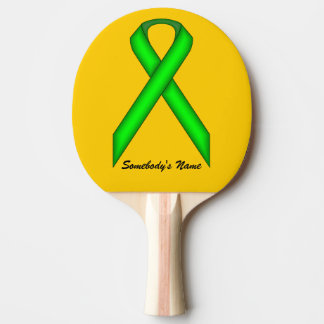 Lime Green Standard Ribbon van Kenneth Yoncich Tafeltennisbatje
