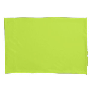 Lime Green Standard Size Pillow Hoesje Paar Kussensloop