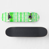 Lime Green Stripe Skateboard (Horizontaal)