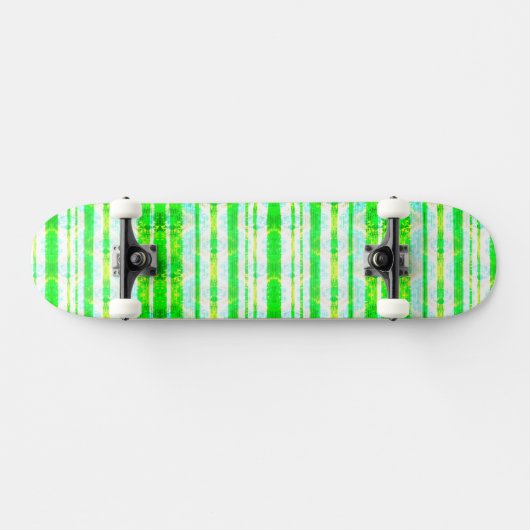 Lime Green Stripe Skateboard (Horizontaal)