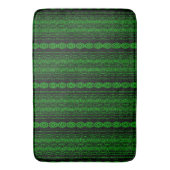 Lime Green Stripes Badmat (Voorkant Verticaal)