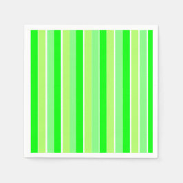 Lime Green Stripes Servet