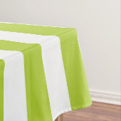 Lime Green Stripes Tafelkleed (Voorbeeld)