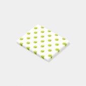 Lime Green Tennis Balls Background Ball Post-it® Notes (Schuin)