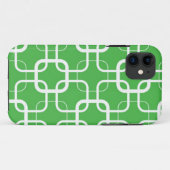 Lime Green Trellis Case-Mate iPhone Case (Achterkant (horizontaal))