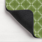 Lime Green Uptown Elegance Mousepad Muismat (Hoek)