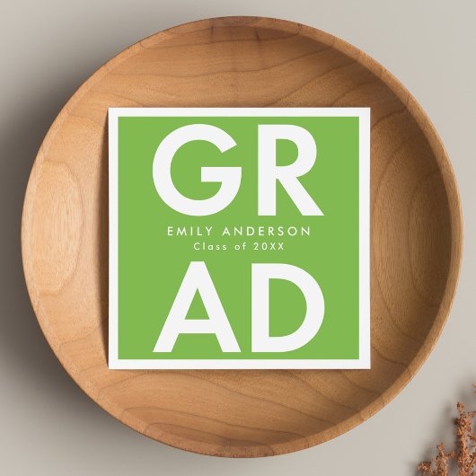 Lime Green | Vet Afstudeerder Afstuderen Servet