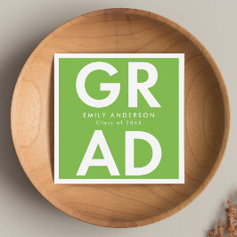 Lime Green | Vet Afstudeerder Afstuderen Servet