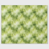 Lime Green Waterverf Abstract Cadeaupapier (Vlak)