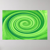Lime Green Whirlpool Poster (Voorkant)