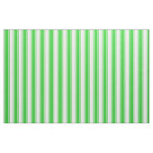 Lime Green & White Lined Pattern Stof (Fat Quarter)