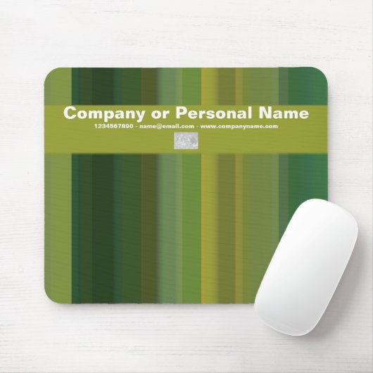 Lime Green Yellow delight - aanpasbaar Muismat (Met muis)