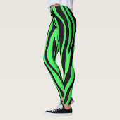 Lime Green Zebra Leggings (Links)
