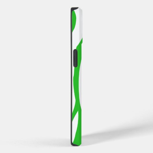 Lime Green Zebra Print Case-Mate iPhone Case (Achterkant / Rechts)
