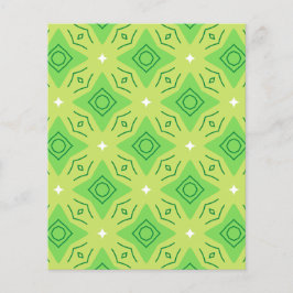 Lime Groen Abstract Patroon 12.0 Scrapbook Papier