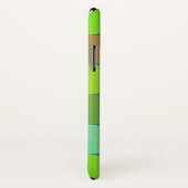 Lime Groen Blauwgroen Turquoise & Roest Circles Mo Case-Mate iPhone Case (Achterkant / rechts)