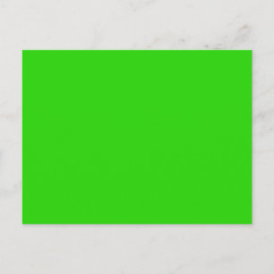 LIME GROEN (kleur van de vaste fruitigheid) ~ Briefkaart
