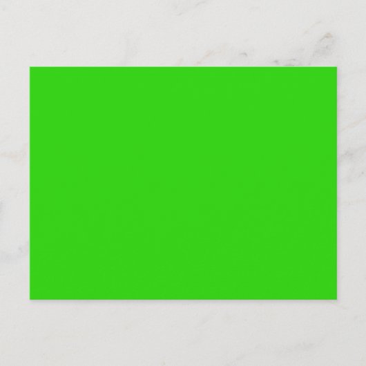 LIME GROEN (kleur van de vaste fruitigheid) ~ Briefkaart (Voorkant)
