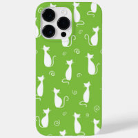 LIME GROEN MET WITTE KATROON PATTERN