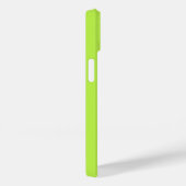 Lime Groen Modern Monogram Case-Mate iPhone Case (Achterkant / Rechts)