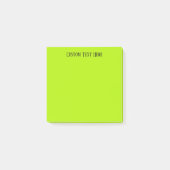 Lime groen post-it® notes (Voorkant)