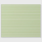 Lime groen | Wappapier met witte streep Cadeaupapier (Vlak)