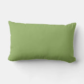 Lime Groen/Wit Monogram Naam Keepsake Kussen (Achterkant)