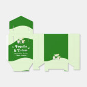 Lime Groene Citrus Tequila & Tulum Bachelorette Bedankdoosjes (Uitgevouwen)