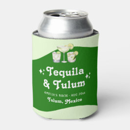 Lime Groene Citrus Tequila & Tulum Bachelorette Blikjeskoeler