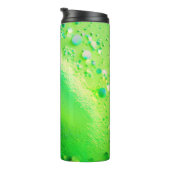 Lime Groene Glitter Thermische Tumbler 12oz Thermosbeker (Geroteerd rechts)