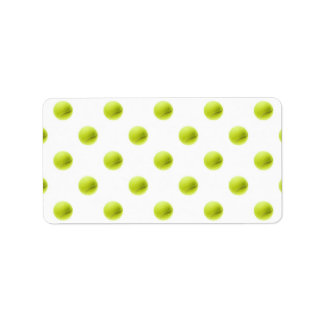 Lime groene tennisballen achtergrond bal etiket