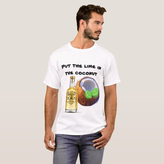 Lime in the Coconut T-Shirt (Voorkant volledig)