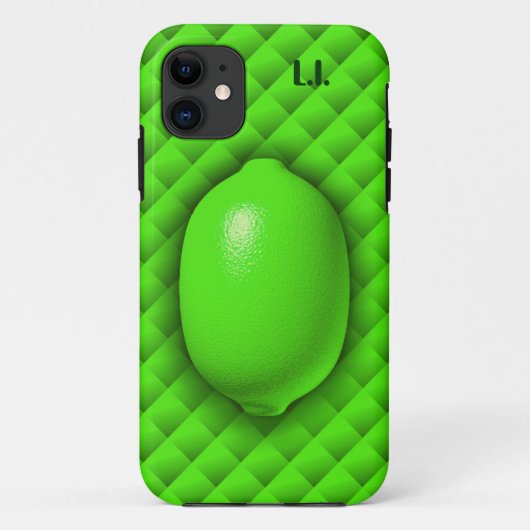 Lime iPhone 5 Hoesje (Achterkant)