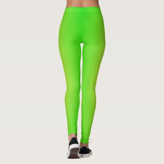 Lime Leggings (Achterkant)